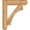 Ekena Millwork Westlake Craftsman Rough Sawn Bracket w/ Offset Brace, Western Red Cedar, 8"W x 32"D x 38"H BKT0806X32X38WTL04RWR - alternate 2